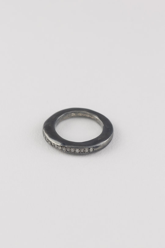 Ring mit weissen Diamanten black/ white, Rosa Maria Jewellery