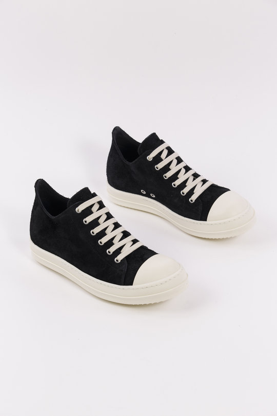 Sneaker RU02F4891 LVSH Low Sneaks black/milk, Rick Owens
