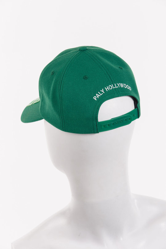 Kappe 5 Panel Wool P Hat green, Paly Hollywood