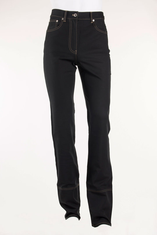 Hose STRCTTN Bootcut black, Helmut Lang