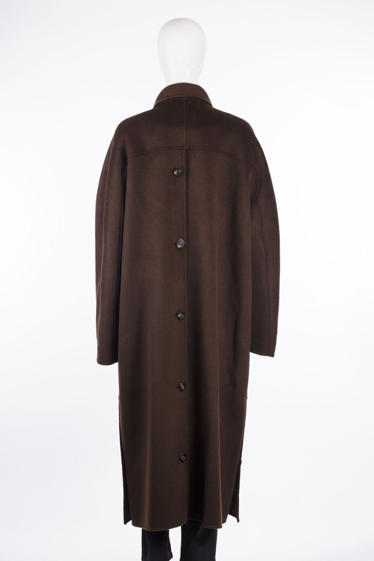 Mantel  2026618BL34 Double Button Coat brown, Lisa Yang