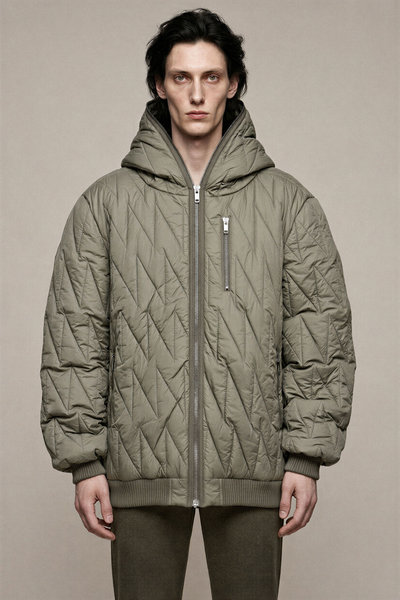 Jacke RU02F4722 NPT1 GIMP JKT drk pearl, Rick Owens