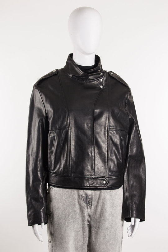 Lederjacke AW002 Dahla black, Iro