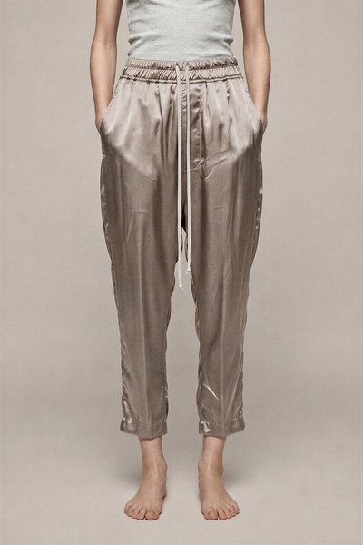 Hose RP01F6303 N Drawstring Astaires Cropped dust, Rick Owens
