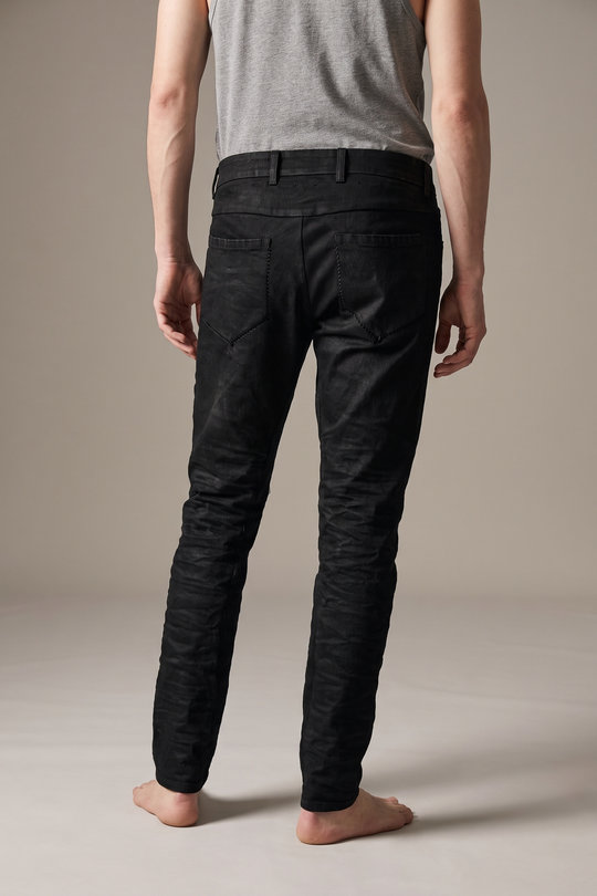 Jeans W26-3-21 5 P. Pant 110 black + aged, Layer-0