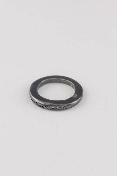 Ring mit schwarzen Diamanten black, Rosa Maria Jewellery