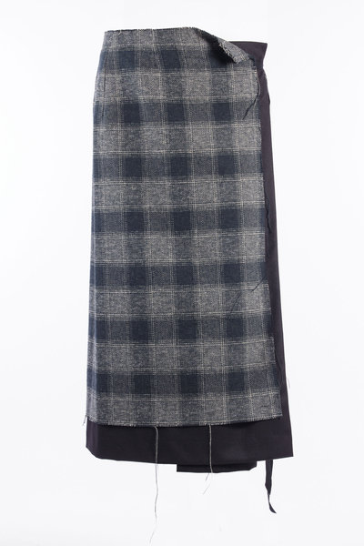 Rock Barrow FW26-0089-999 Long Wrap Skirt multi, Marina Yee