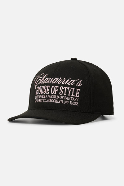 Cap Chavarria House of Style ASC0081 black, Willy Chavarria