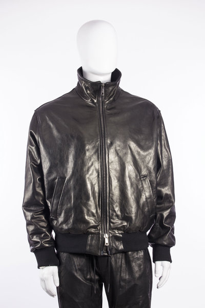 Lederjacke GU27F01006VL black, Giorgio Brato