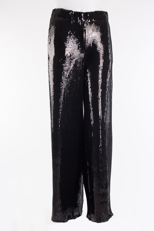 Hose Sequin Flared 15G1050204 black, Uli Schneider