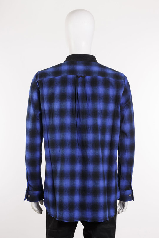 Hemd TX25F1600TWCO black blue, Giorgio Brato