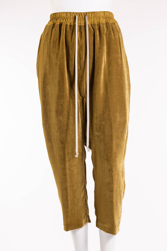 Hose RP02D3308 V Drawstring Cropped Honey, Rick Owens