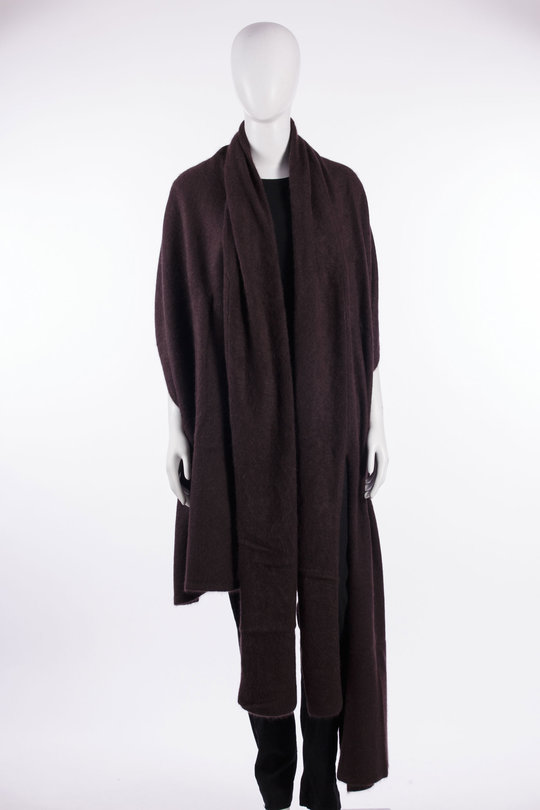Schal 141 77 09 lila, RUNDHOLZ