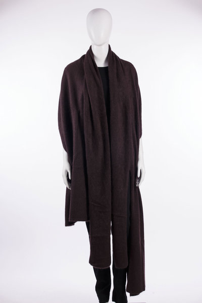 Schal 141 77 09 lila, RUNDHOLZ