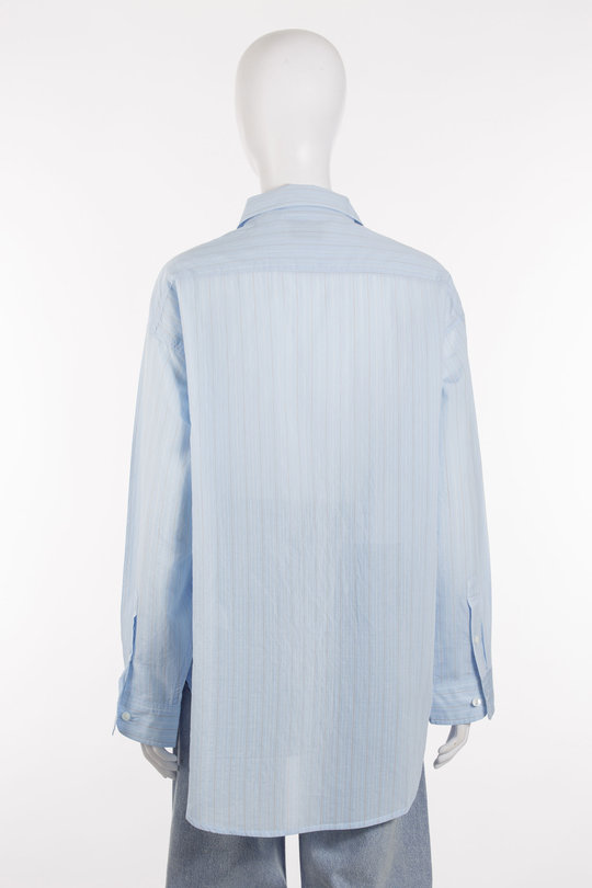 Bluse Sona Shirt A7450-1945 stripe powder blue, Agolde