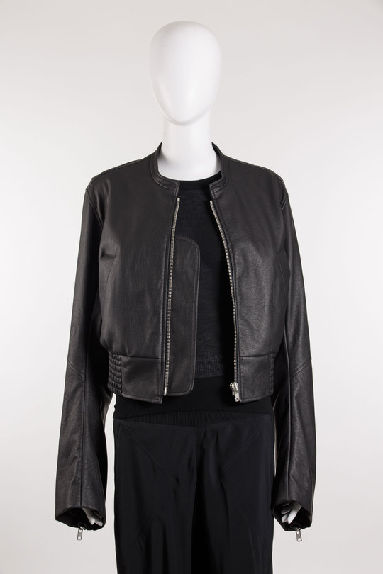 Lederjacke  Faux S52AM0343 black, MM6