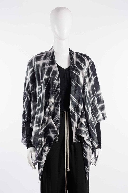 Jacke RP02F5213 KP1 Half Moon Top black milk, Rick Owens