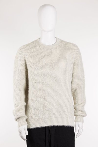 Pullover W5 M UK7592 Round Neck Top off white, Uma Wang