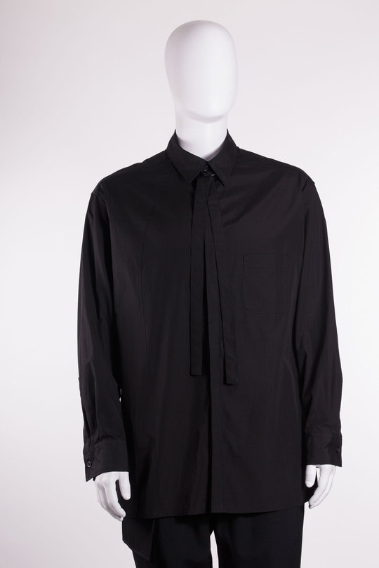 Hemd HL-B05-001-2 black, Yohji Yamamoto
