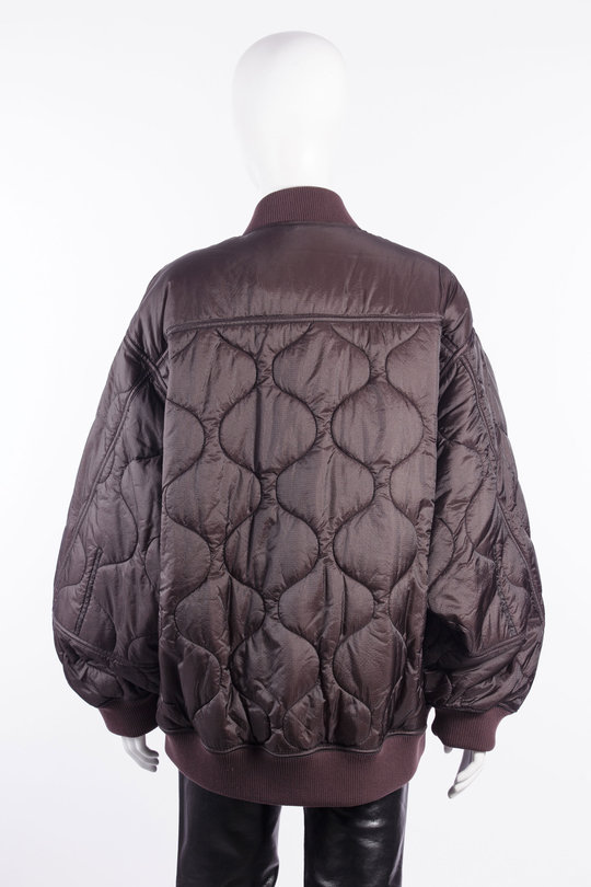 Jacke Isla Quilted Jacket bordeaux, Agolde