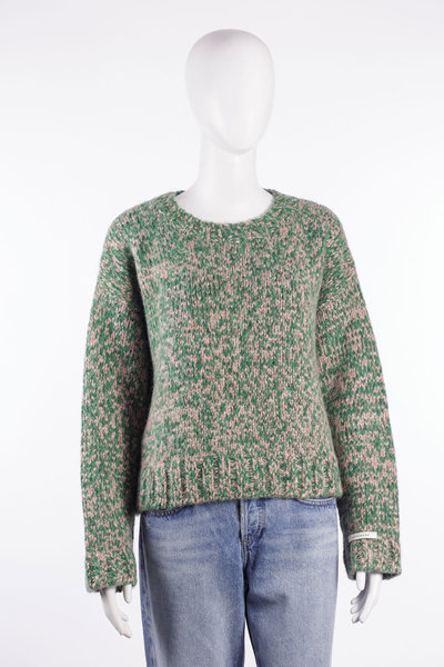 Pullover 16688 84670 green/pink, ODEEH