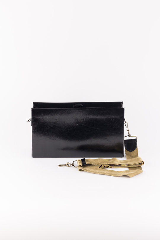 Clutch UB0044 Origami Bag Medium black, Uma Wang
