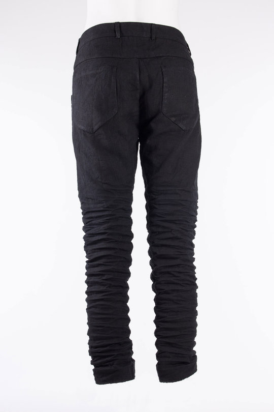 Hose SSM2014 L.5P.Pant linen plus grey/black, Layer-0