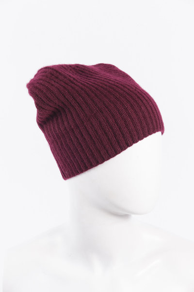 Mütze 4023210 Menton deep plum, Lisa Yang