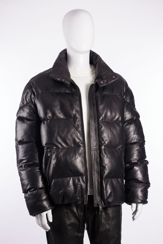 Lederjacke GU27F01070LB black, Giorgio Brato