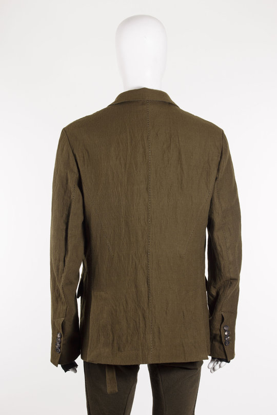 Sakko M3511 Giacca Leo olive, Masnada