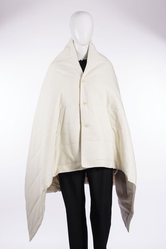 Cape BK32-PM2685 offwhite, FABIO QUARANTA