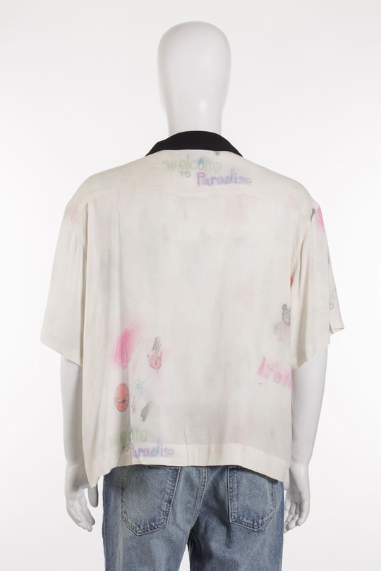 Hemd Crayon Silk Shirt multi, Paly Hollywood