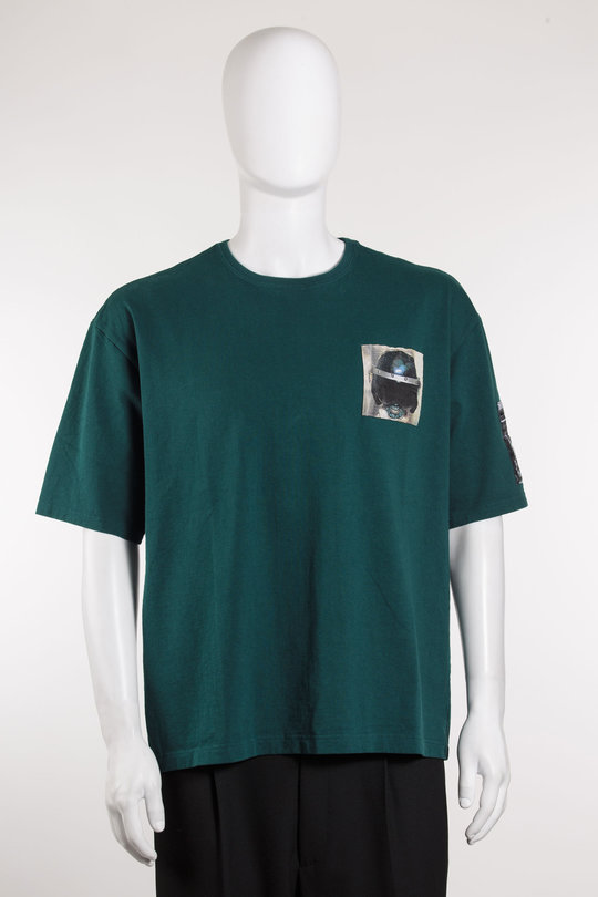 T-Shirt UC2E4813-2 dark green, Undercover