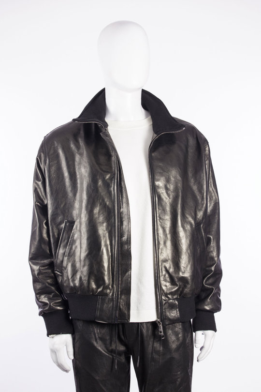 Lederjacke GU27F01006VL black, Giorgio Brato