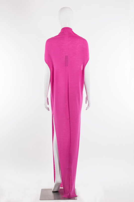 Kleid SL Crater Dress hot pink, Rick Owens