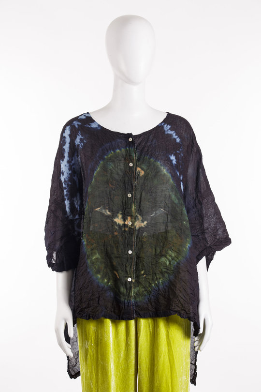 Bluse Cm Super SS sky blue, GILDA MIDANI
