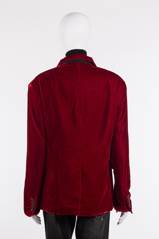 Blazer R13WR213 Lapel Ragged Blazer red, R 13