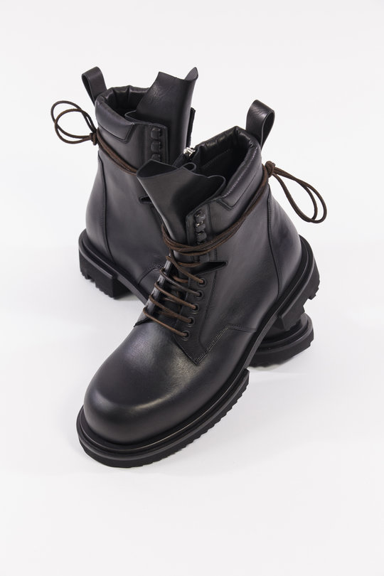 Schuhe RU02F4829 LOO Low Army Gabe black, Rick Owens