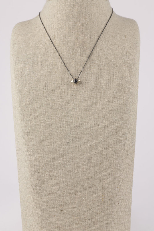 Kette Pe OJO DIA IG BLK SPL silver/black spinal, Rosa Maria Jewellery