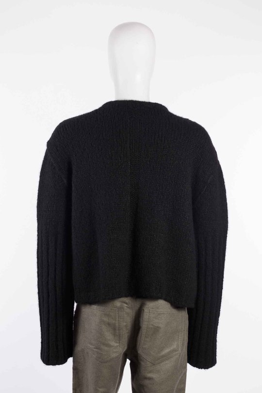 Pullover RU02F4631 KWSSE ROUND NECK black, Rick Owens