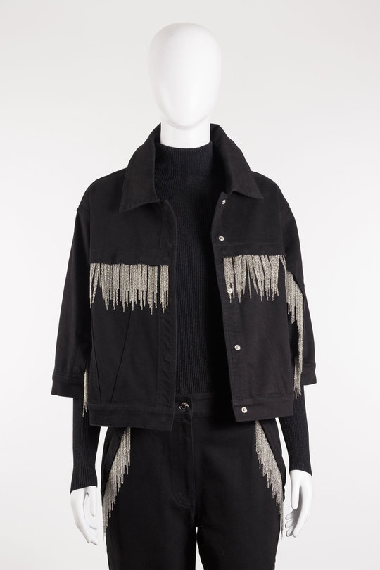 Jacke AX471 Meava black metallic, Iro