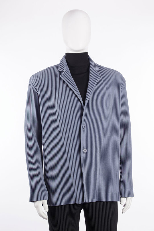 Sakko HP68-FD170 blue, Homme Plissé Issey Miyake
