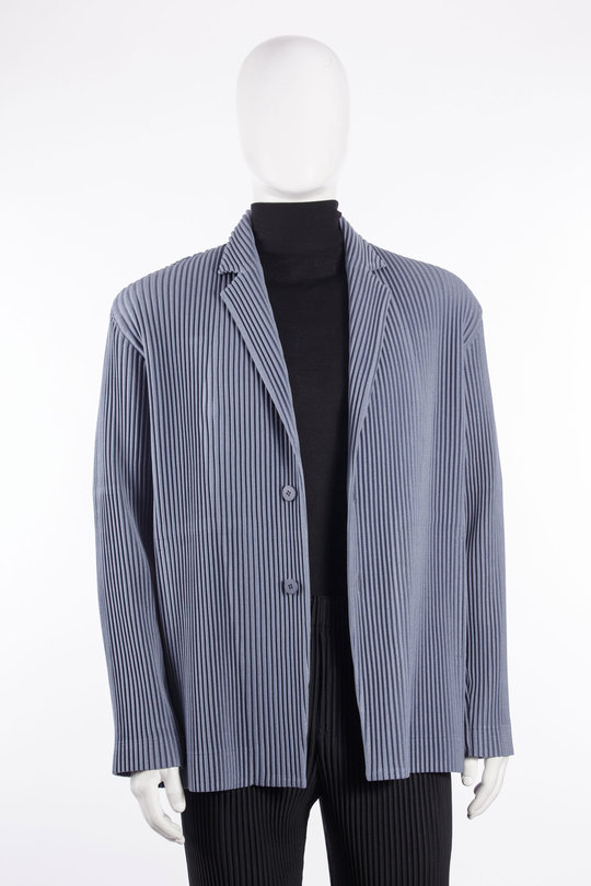 Sakko HP68-FD170 blue, Homme Plissé Issey Miyake