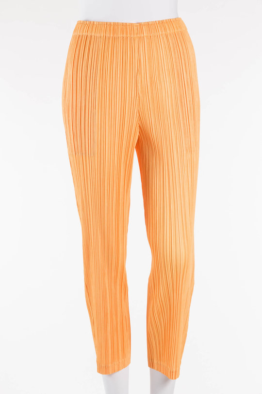 Hose PP96-JF421 orange, Pleats Please  Issey Miyake
