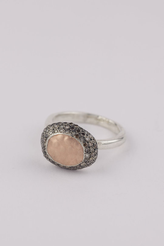 Ring Carrie R TB B S ST GP DIX CO 3R multi, Rosa Maria Jewellery
