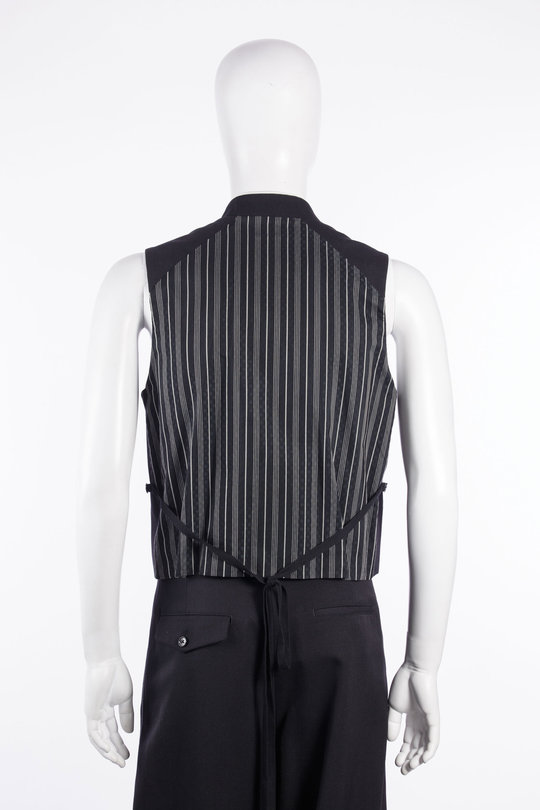 Weste Kyle Straight Diplomatic Waistcoat black, Ann Demeulemeester