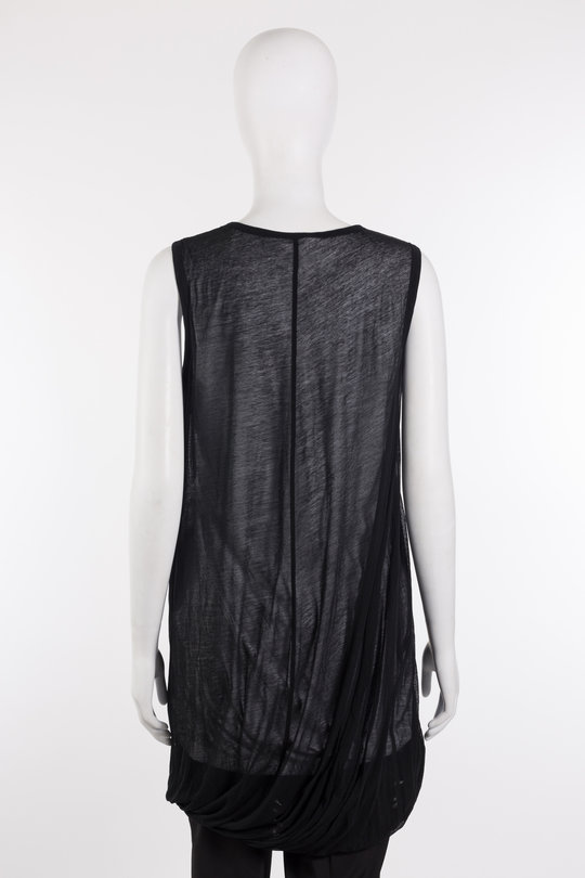 Kleid 002HW601 Str Bubble Dress black/ white, Helmut Lang
