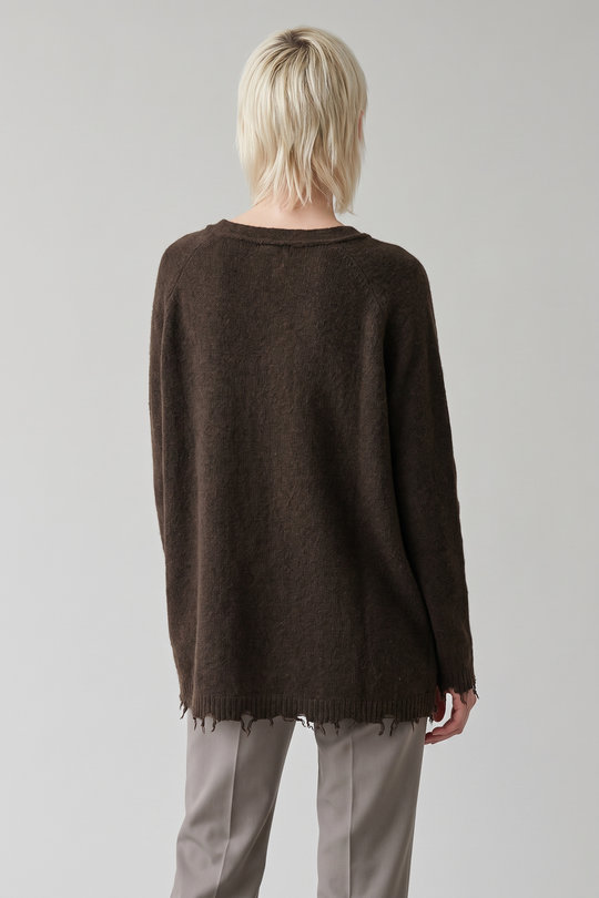 Pullover 226 153 07 02 umbra, RUNDHOLZ