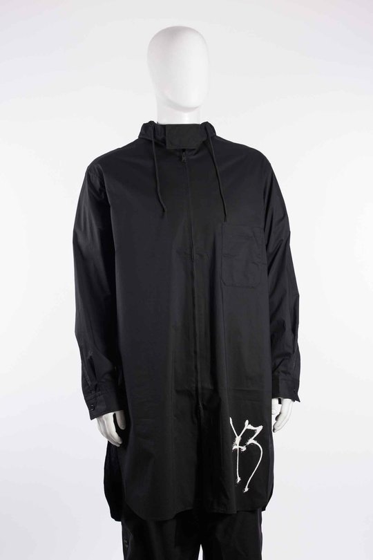 Mantel KW9622 Hood Cot Shrt black, Y-3