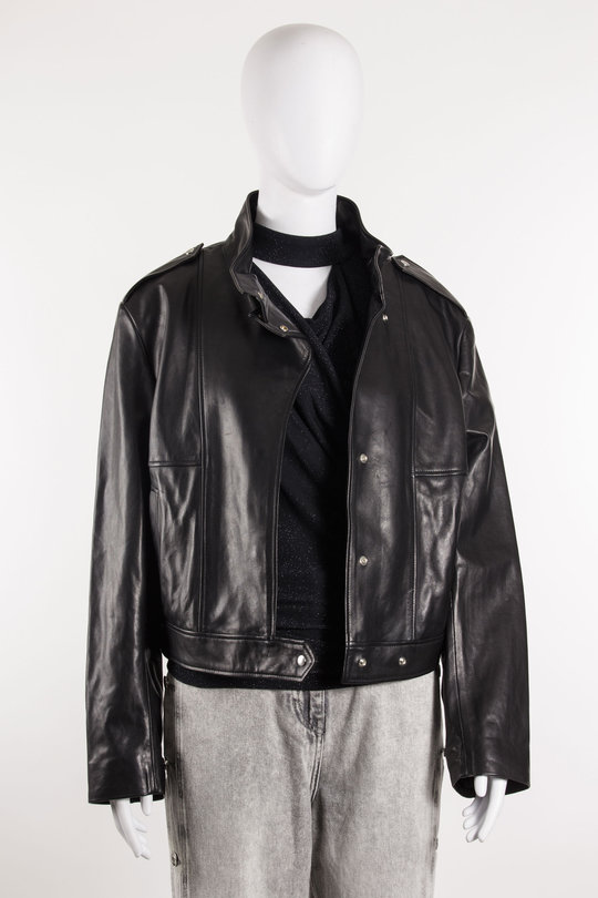 Lederjacke AW002 Dahla black, Iro